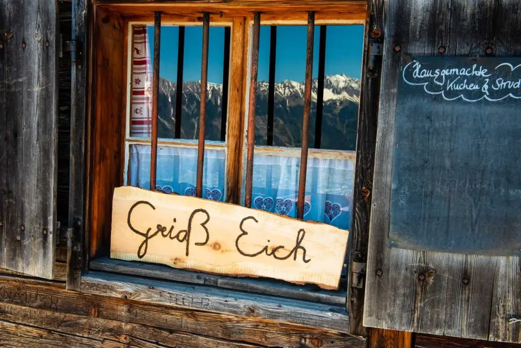 Aldranser Alm in Tirol