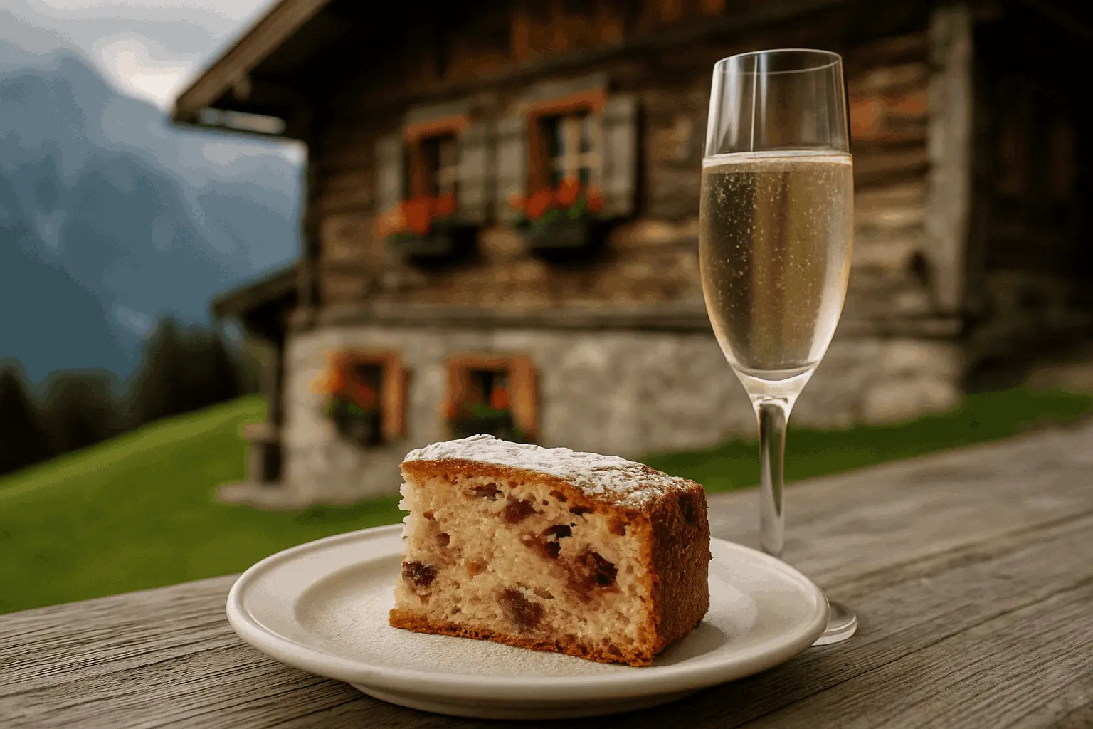 Aldranser Alm in Tirol Prosecco