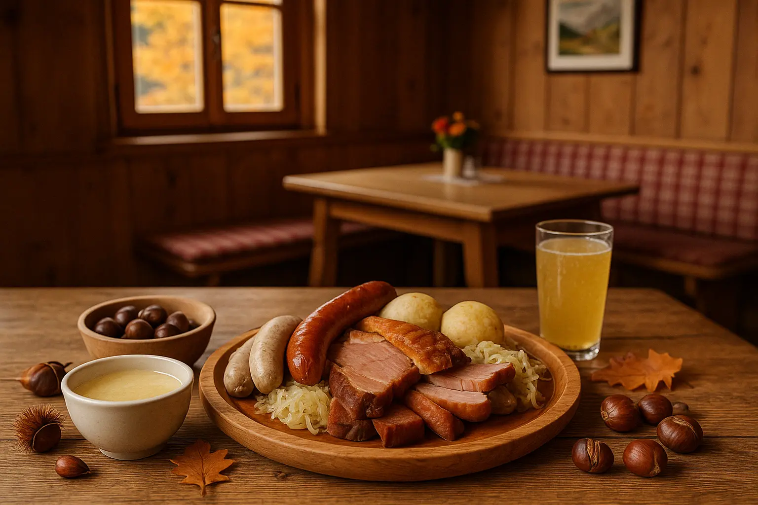 Aldranser Alm in Tirol Törggelen